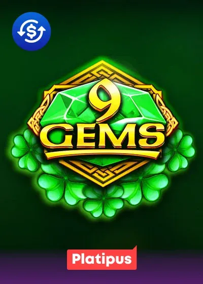 9 Gems online slot by Platipus