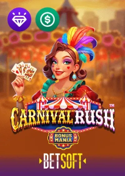 Carnival Rush online slot by Betsoft