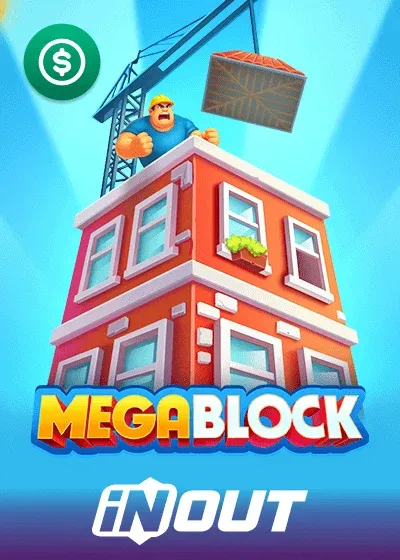 Megablock online slot by Inout