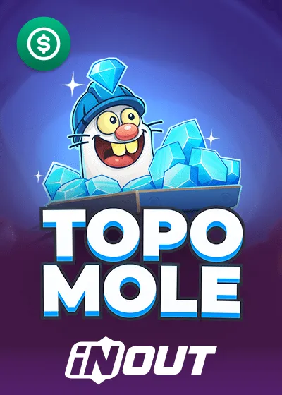 Topo Mole online slot by Inout